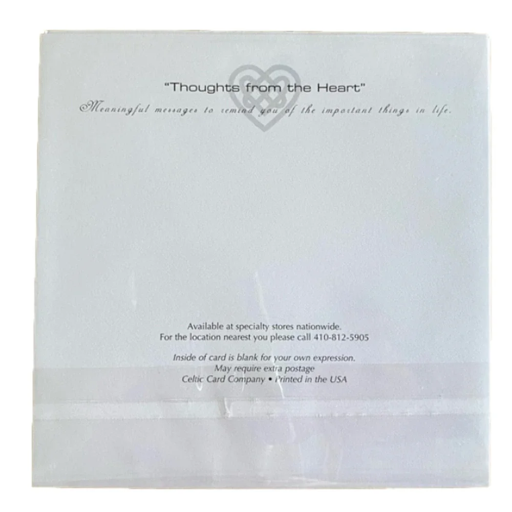 Set of 6 Celtic “Thoughts from the Heart” cards. NWOT